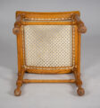Egyptian Revival Maple Thebes Stool
