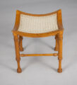 Egyptian Revival Maple Thebes Stool