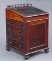 English Antique Late Regency Period Davenport Desk