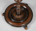 English or French Walnut Torchere Plant Stand