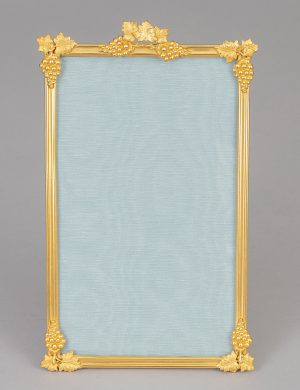 French Gilded Frame with Bunches of Grapes