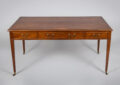 George III Mahogany 3 Drawer Writing Table