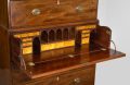 George III Period Mahogany Secretaire Chest on Chest