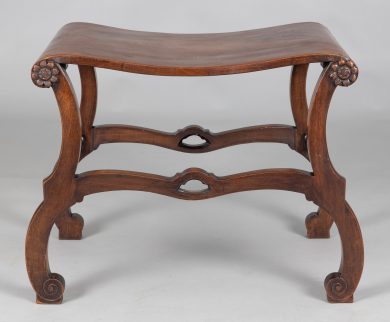George III Style Stool by Howard & Sons