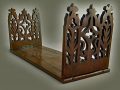 Gothic Revival Expanding Book Stand or Book Slide
