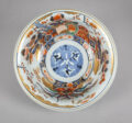 Fine Imari Hand-Painted Porcelain Bowl