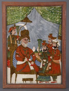 Indian Reverse Glass Painting