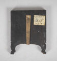 Anglo-Indian Miniature of The Taj Mahal in Ebony Frame