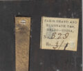 Anglo-Indian Miniature of The Taj Mahal in Ebony Frame