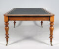 Large Victorian Mahogany Partners Writing Table