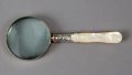 Small Magnifying Glass with Mother-of-Pearl Handle