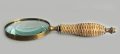Magnifying Glass with Rattan Handle