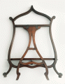 Lyre-Shaped Table Easel or Music Stand