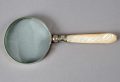Magnifying Glass with Sterling and Mother of Pearl Handle