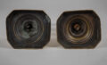 Pair Brass Push-up Candlesticks