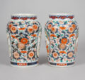 Antique Chinese Export Imari Vases