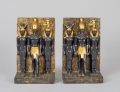 Pair of Vintage Egyptian Motif Bookends
