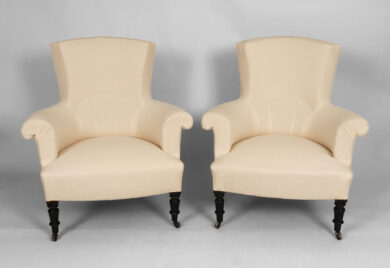 Pair 19th Century French Armchairs
