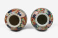 Antique Pair of Imari Open Vases