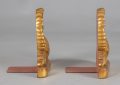Pair Vintage Italian Shell Shaped Bookends