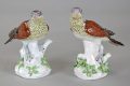 Porcelain Birds By Samson, Pair