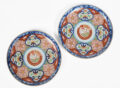 Pair Small Imari Plates
