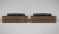 Pair Bronze Temple-Shaped Bookends