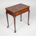 Queen Anne Period Burl Walnut Side Table, Circa 1710