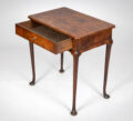 Queen Anne Period Burl Walnut Side Table, Circa 1710