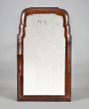 Queen Anne 18th Century Walnut Mirror