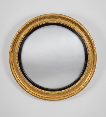 Regency Large Convex Mirror