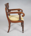 Regency Mahogany Desk Open Armchair
