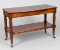 Regency Mahogany Two-Tier Trolley or Serving Table