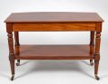 Regency Mahogany Two-Tier Trolley or Serving Table