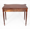 Sheraton Boston Mahogany Inlaid Card Table