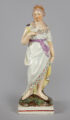 Staffordshire Pearlware Figure of Venus Holding a Dove