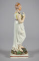 Staffordshire Pearlware Figure of Venus Holding a Dove