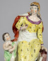 Staffordshire Pearlware Figure of the Widow