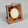 Sterling Silver and Tortoise Shell Picture Frame