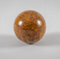 Antique Treen Olive Wood Ball