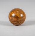 Antique Treen Olive Wood Ball
