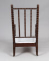 Victorian Beech Wood Bobbin Armchair