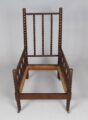 Victorian Beech Wood Bobbin Armchair