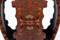Vintage Chinese Red Lacquered Garden Seat