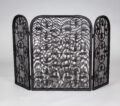 American Vintage Adjustable Fireplace Screen