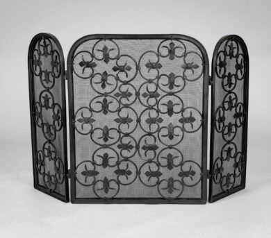 American Vintage Adjustable Fireplace Screen