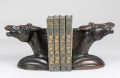 Pair Vintage Horse Head Bookends