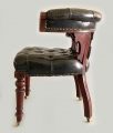 William IV Mahogany and Leather Desk Armchair